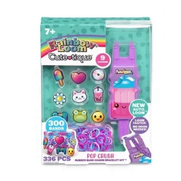 Rainbow Loom 336pc Pop Crush Cutetique Craft Kit - Picture 1 of 4
